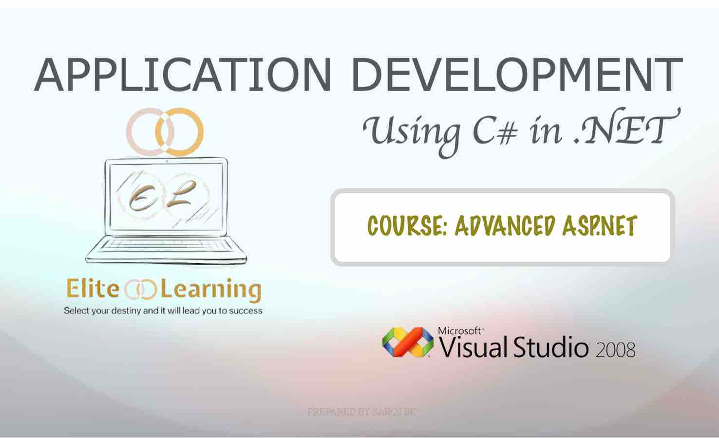 Advanced ASP.NET Application development